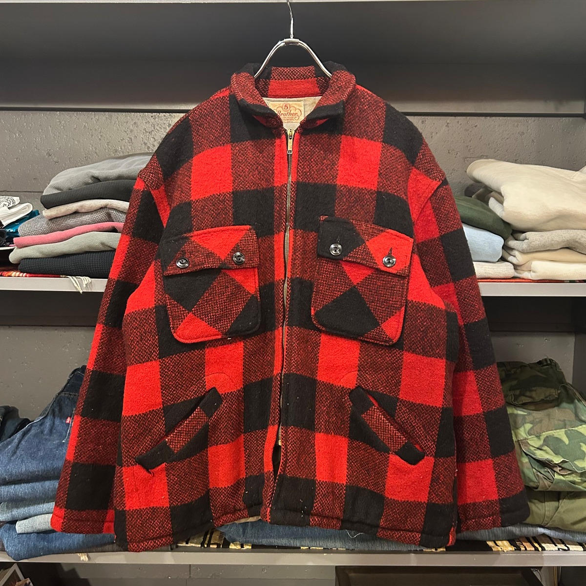 Brother Wool Rover 50s Brother Wool Jacket USA製 | VOSTOK