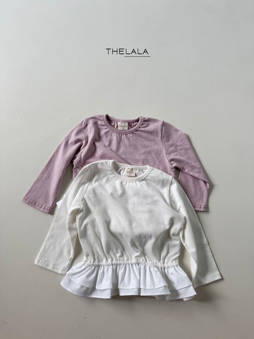 thelala［取寄］sugar frill tee 26autumn  슈가프릴T