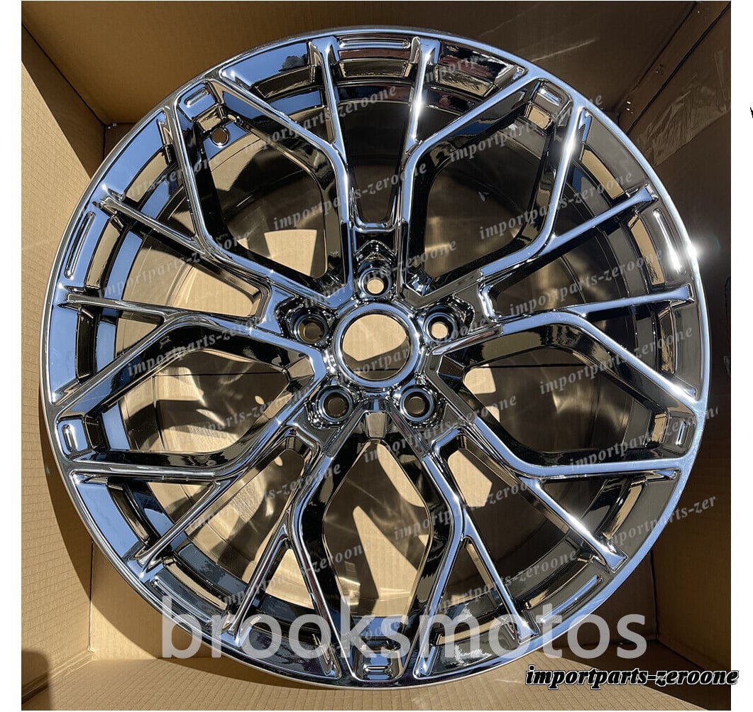 21インチ ニュースタイルブラック鍛造ホイール テスラ モデルS 21x8.5