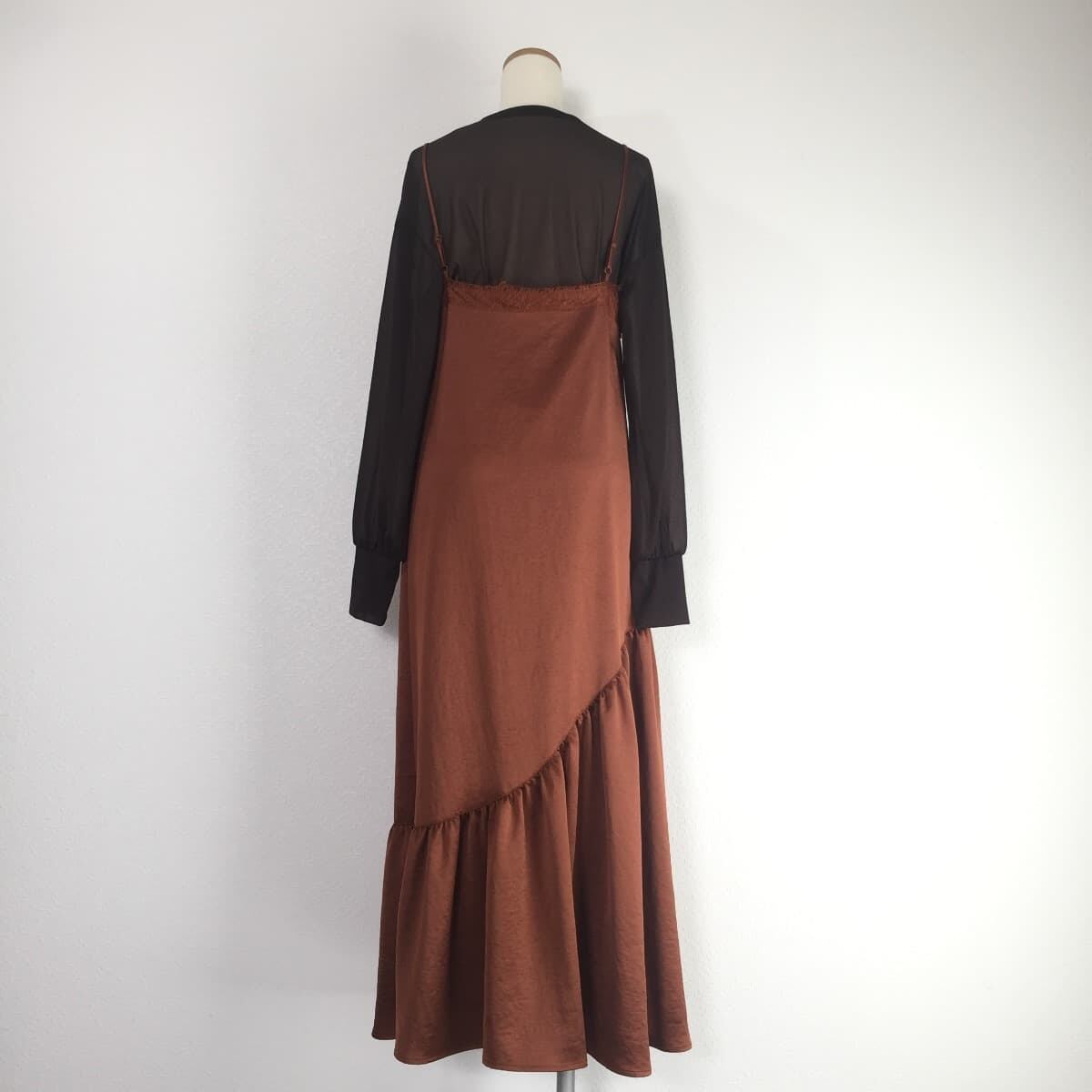 aw Ameri Vintage アメリヴィンテージ Lady Layered Cami Dress レイヤードキャミドレスワンピース シアーカットソーセット フクル ファッションブランドユーズドセレクトショップ aw Ameri Vintage アメリヴィンテージ Lady Layered Cami Dress レイヤードキャミドレスワンピース シアーカットソーセット フクル ファッションブランドユーズドセレクトショップ