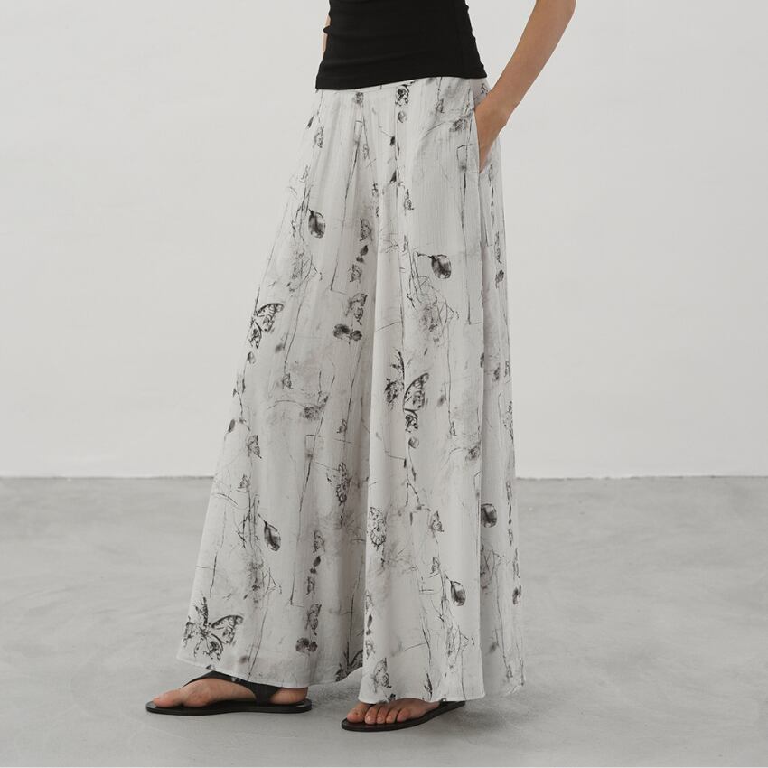 printed casual loose pants L0581