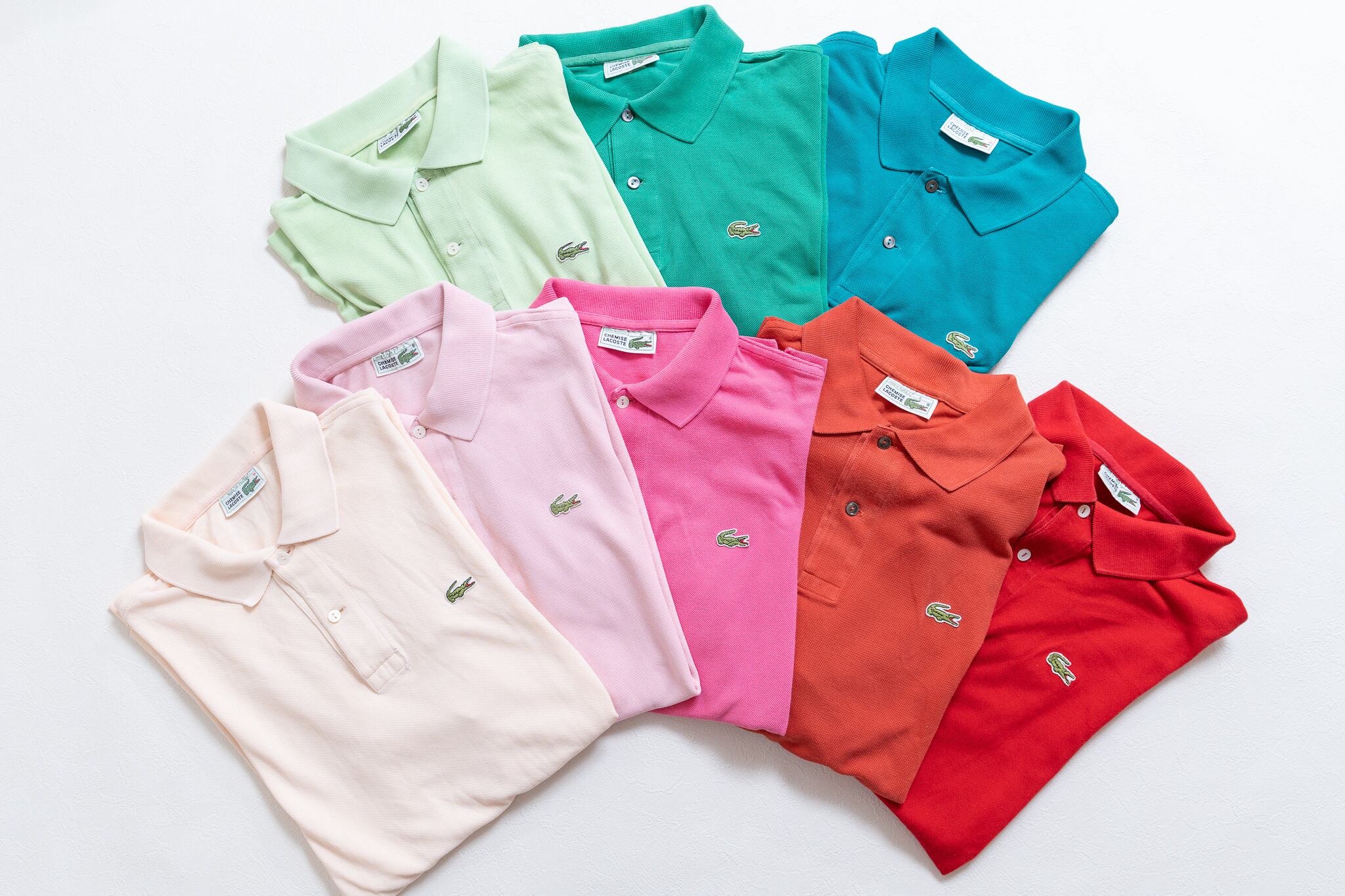 1970s】CHEMISE LACOSTE Polo Shirts Made in France フレンチラコステ