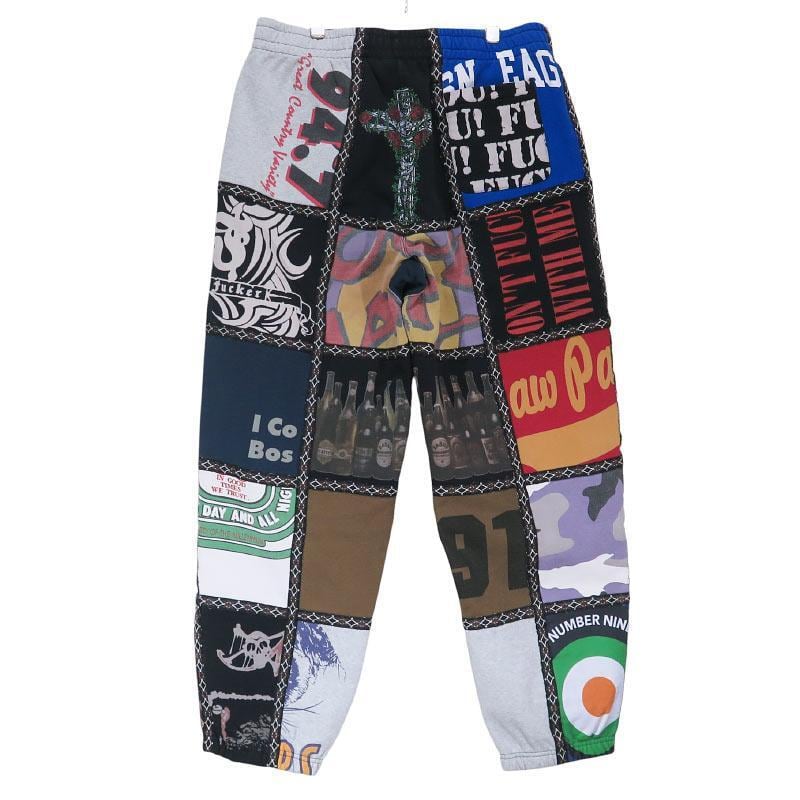 NUMBER (N)INE パッチワークパンツ 新品同様 SUPREME シュプリーム × NUMBER (N)INE ナンバーナイン 25AW