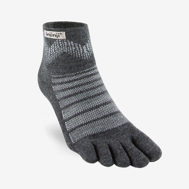 injinji / Outdoor アウトドア ミッドウェイトミニクルーウール