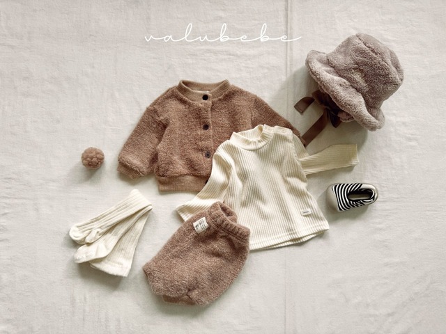 [予約][送料無料]《valubebe》Kiko cozy cardigan (kids) 55
