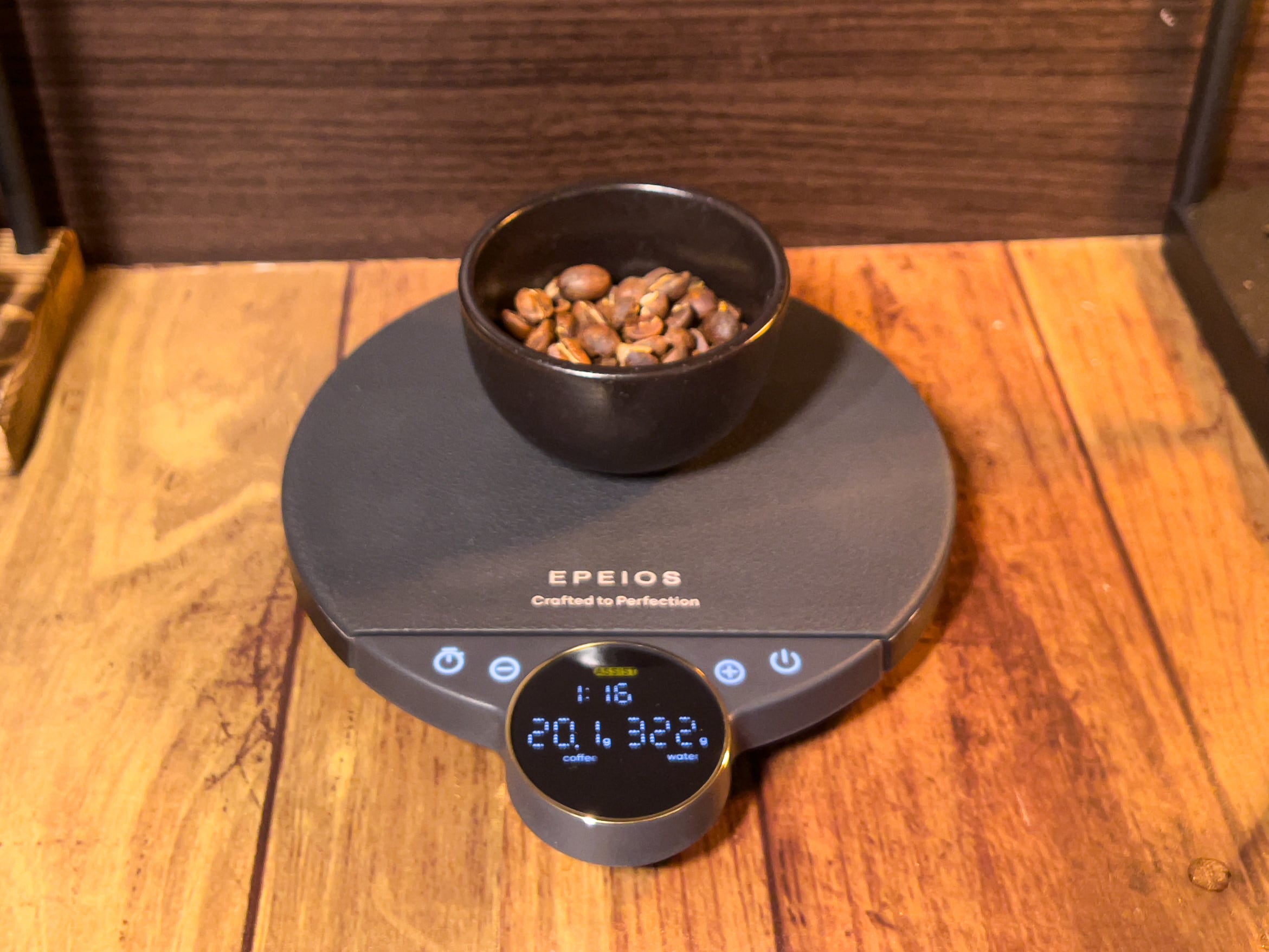 EPEIOS コーヒースケール Balance ブラック | COFFEE LAB KOMAMEYA