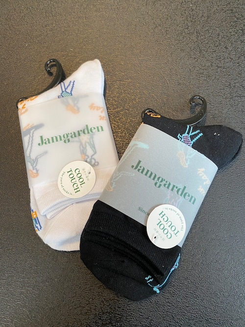 レディース JamgardEn 爽涼バケーション柄 ソックス レディース JamgardEn 爽涼バケーション柄 ソックス
