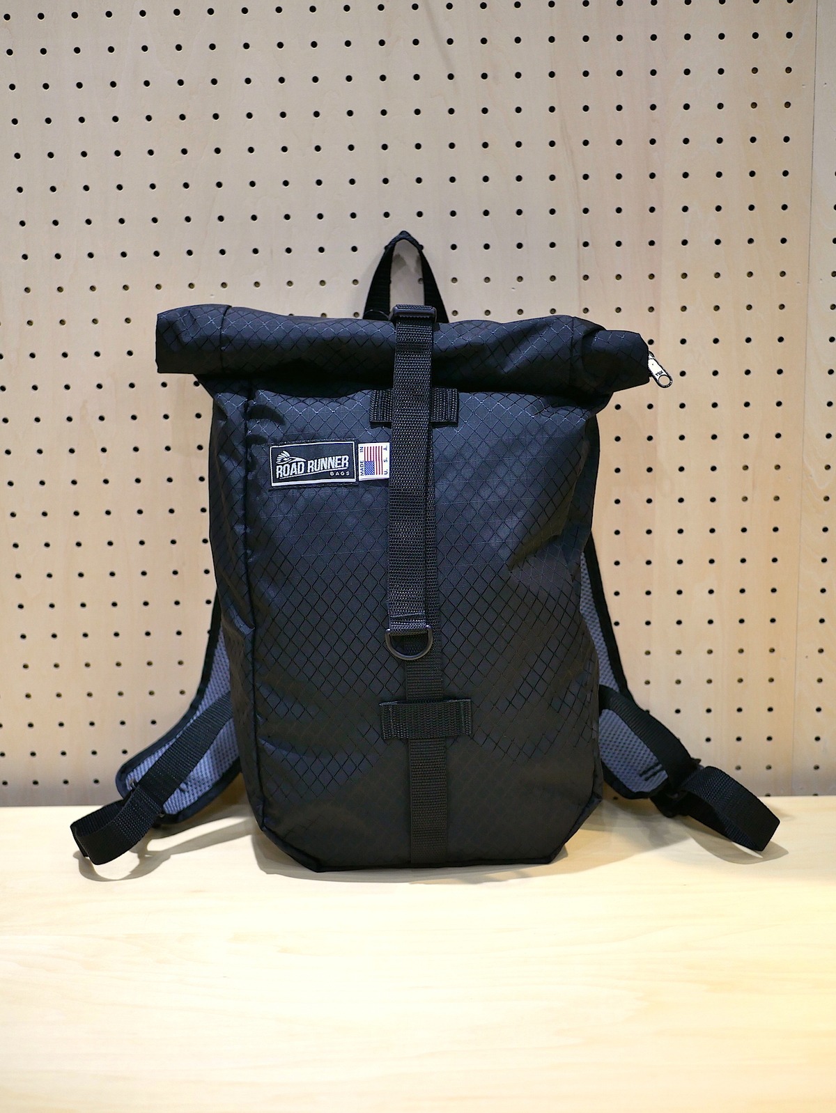 evil mini backpack by road runner bags Black Nylon The Powerslide UBC Road Runner Backpack II is designed for travelers Medium Anything Backpack: 22L
