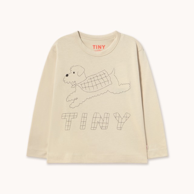 TINY / Jump Dog Graphic Sleeve Tee / 26AW drop1