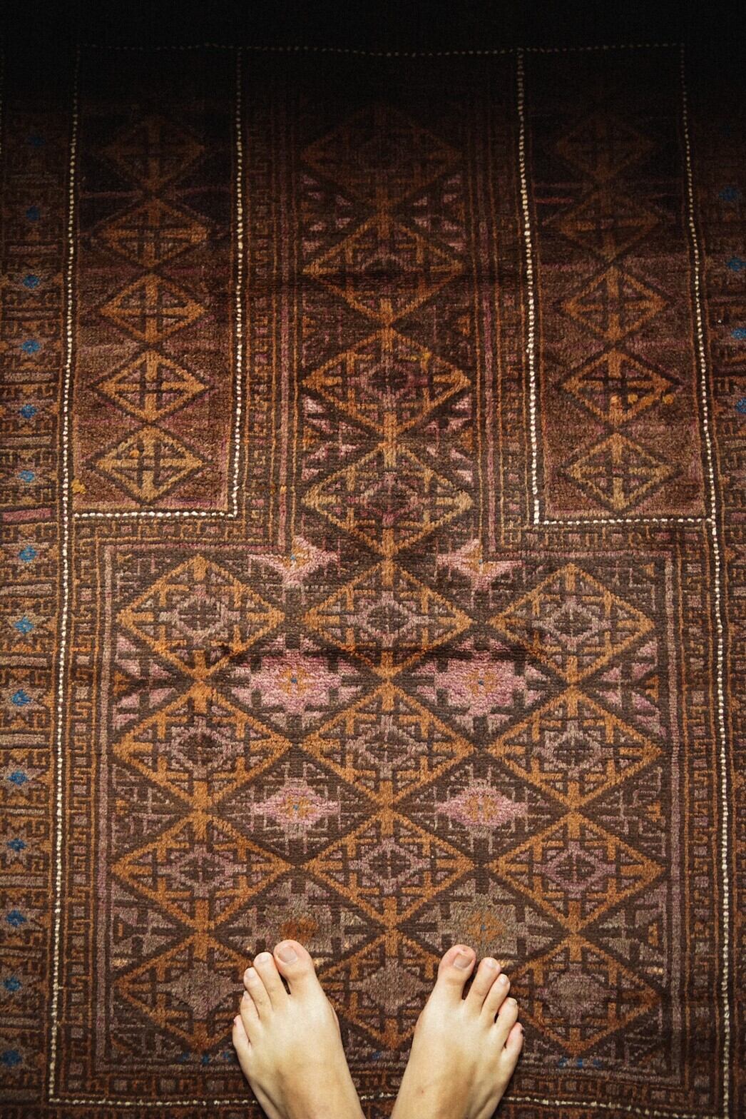 439--Vintage Taimani rug