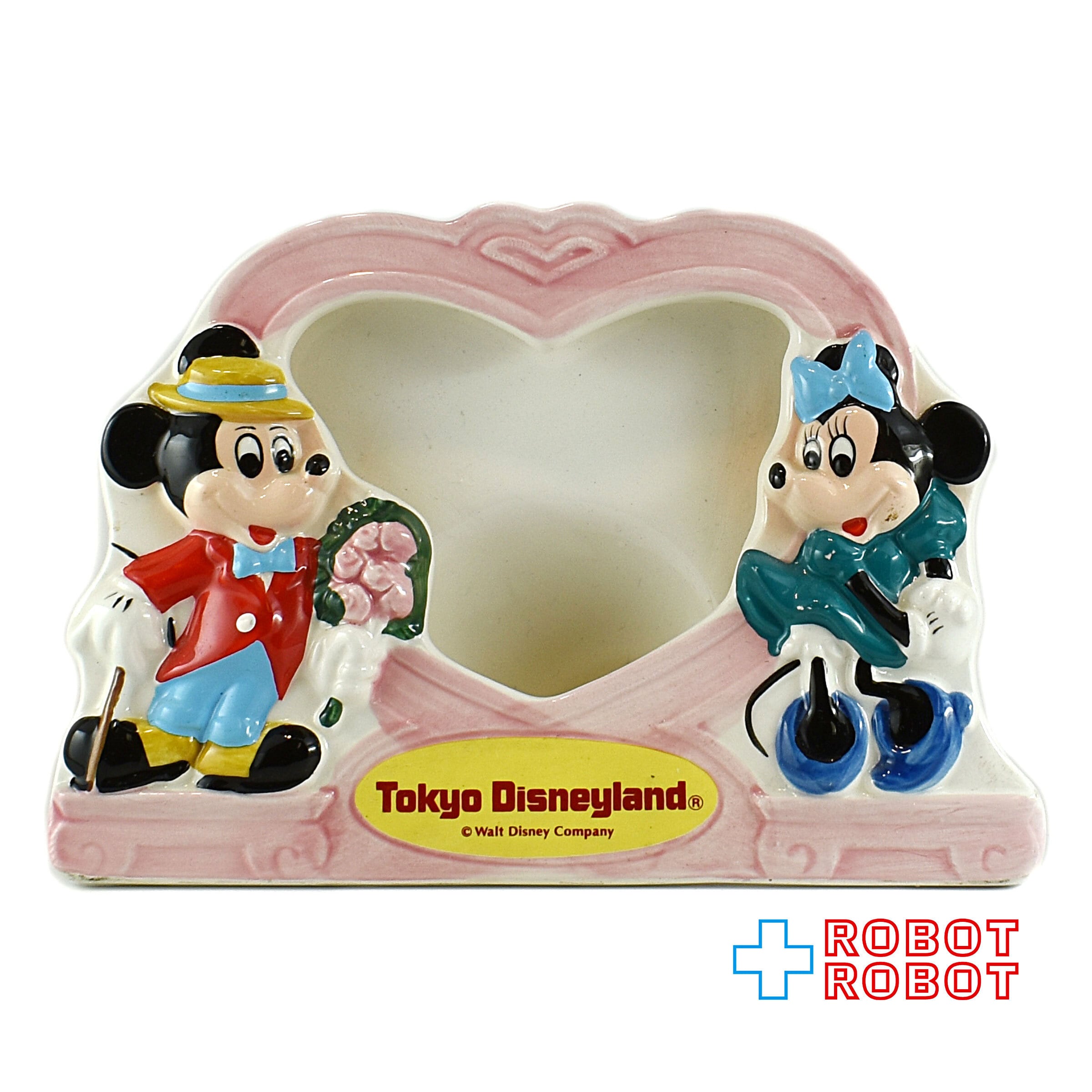 東京ディズニーランド TDL ディズニー ミッキー＆ミニーマウス 陶器 