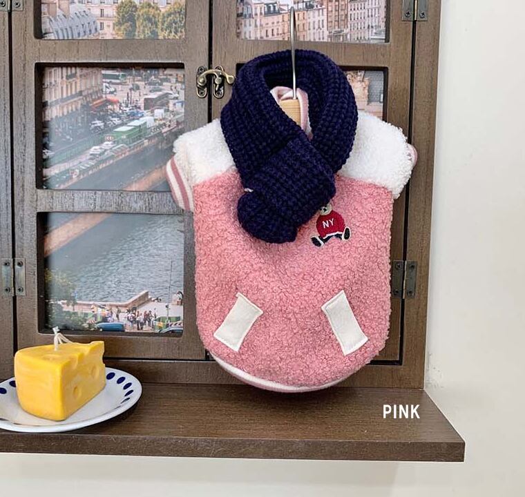 【SALE】 baseball top XS ~ 2XL 2color  /  犬服 秋冬 新作 長袖 シンプル ドッグウェア トップス トレーナー Tシャツ ワンコ服 もこもこ お揃い 可愛い 犬の服　b11