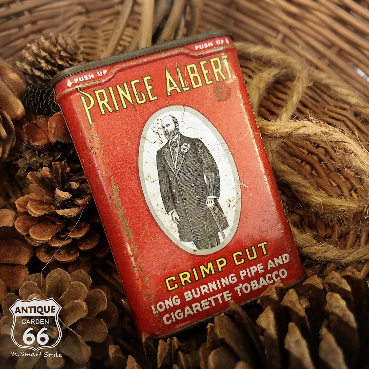 送料込】 Prince Albert タバコ缶 Tobacco USA ヴィンテージ 