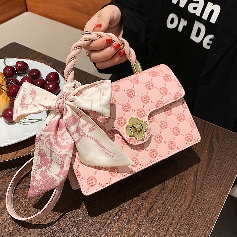 サマースカーフ 夏物 シルク スクウェア メッセンジャーバッグ Tiancai_Wing_Bag52065883557