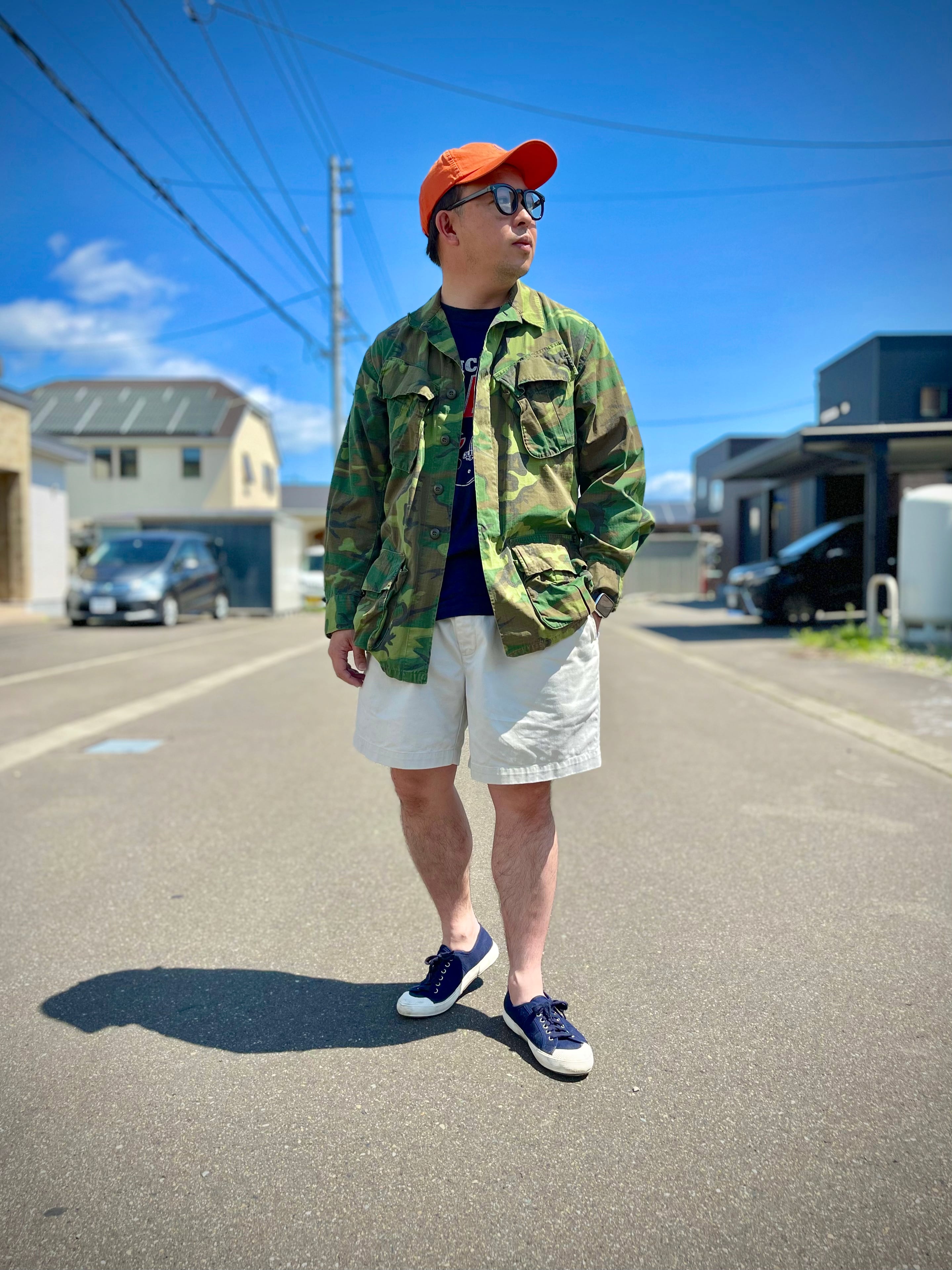 S-L】U.S.Army 60's Jungle Fatigue Jacket ERDL 