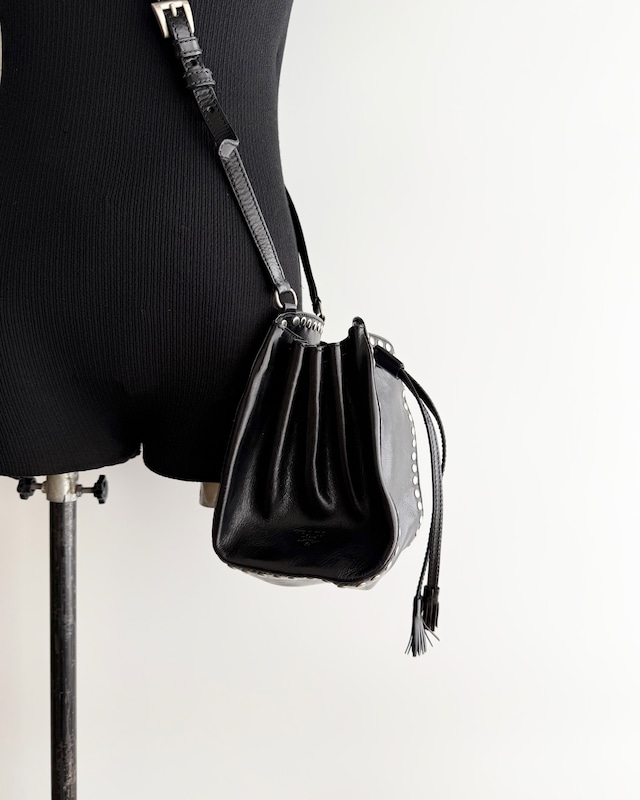 FW1994 PRADA STUDS SHOULDER BAG