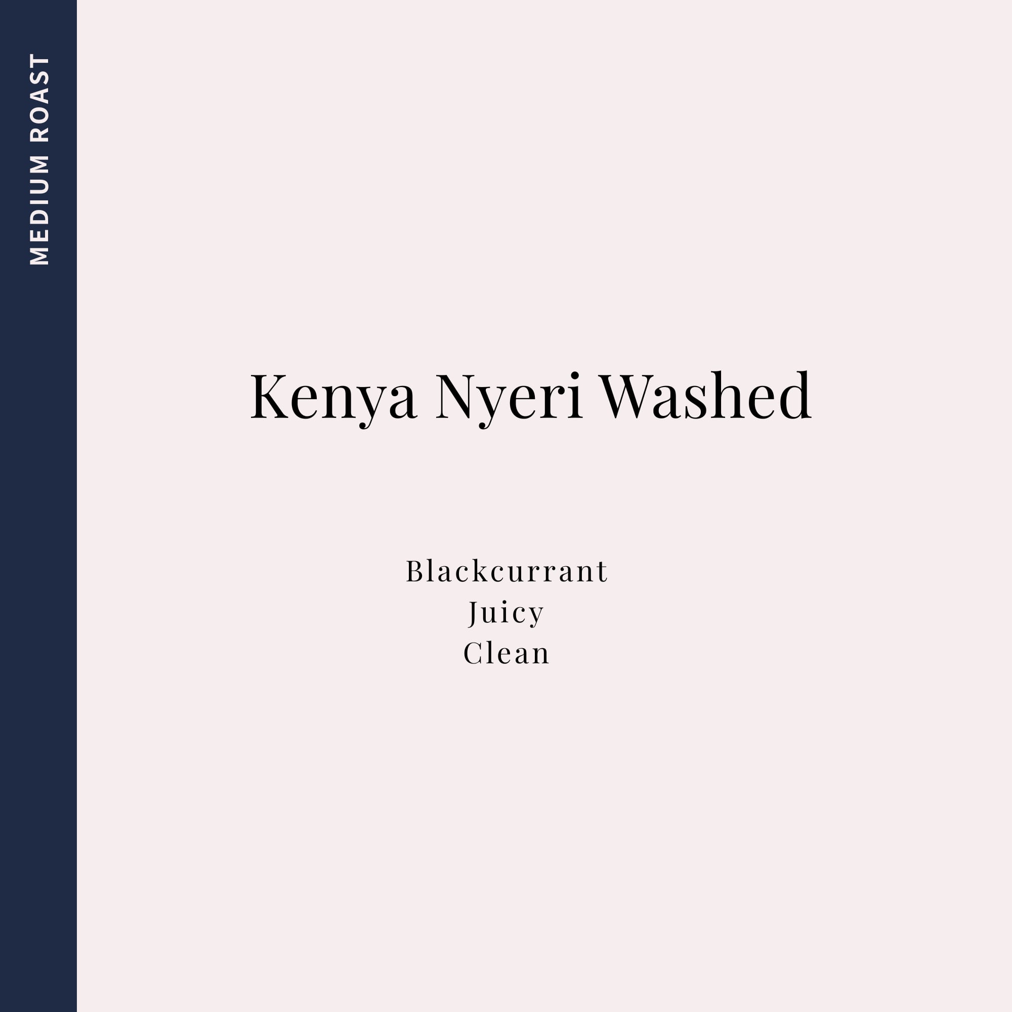 Kenya Nyeri Washed 150g(Medium Roast)