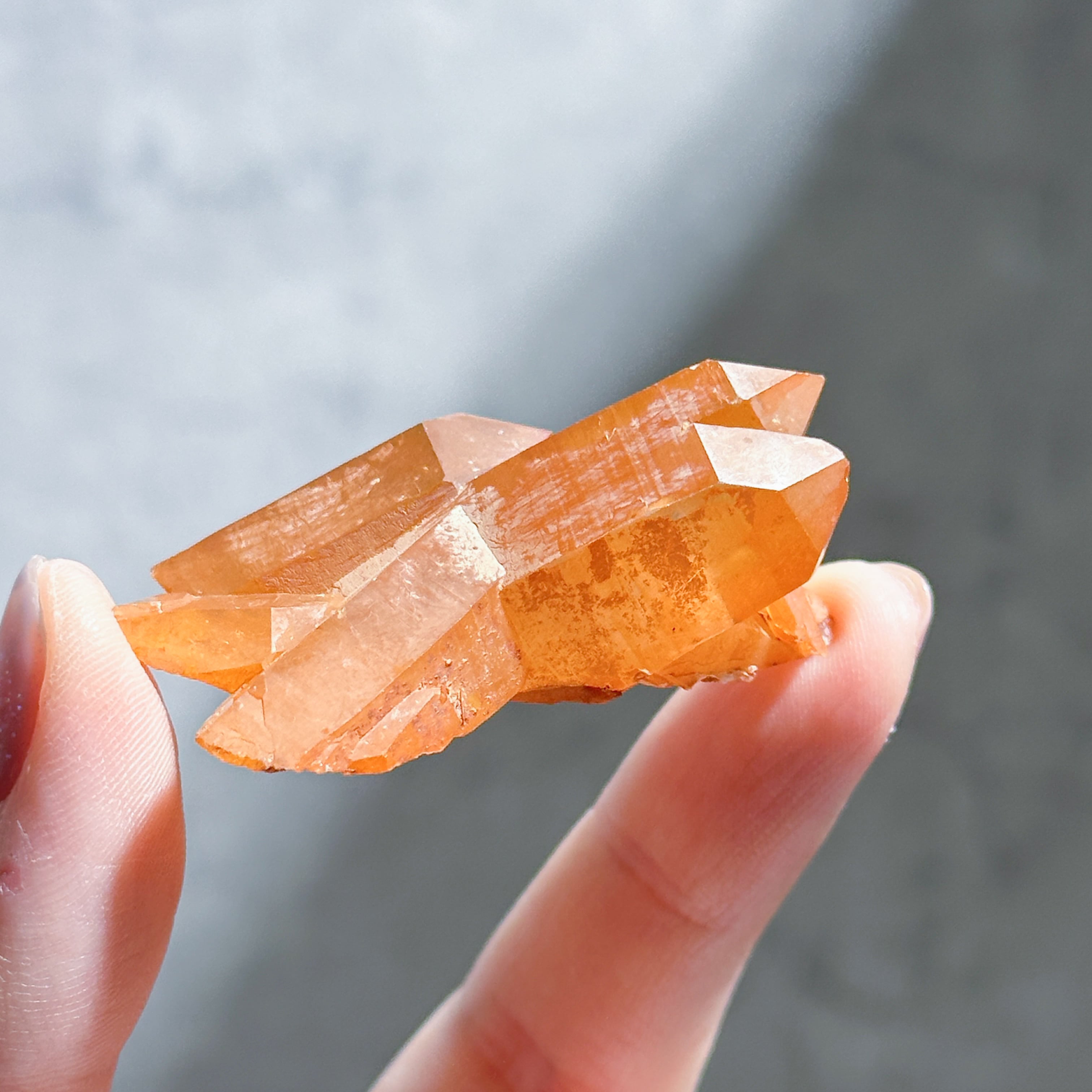 タンジェリンクォーツ3点セット02 ◇ Tangerine Quartz ◇ | Kamoku