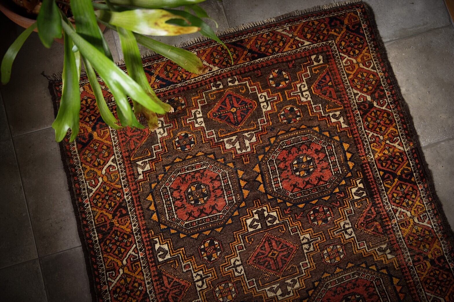 164 -Vintage baluch rug