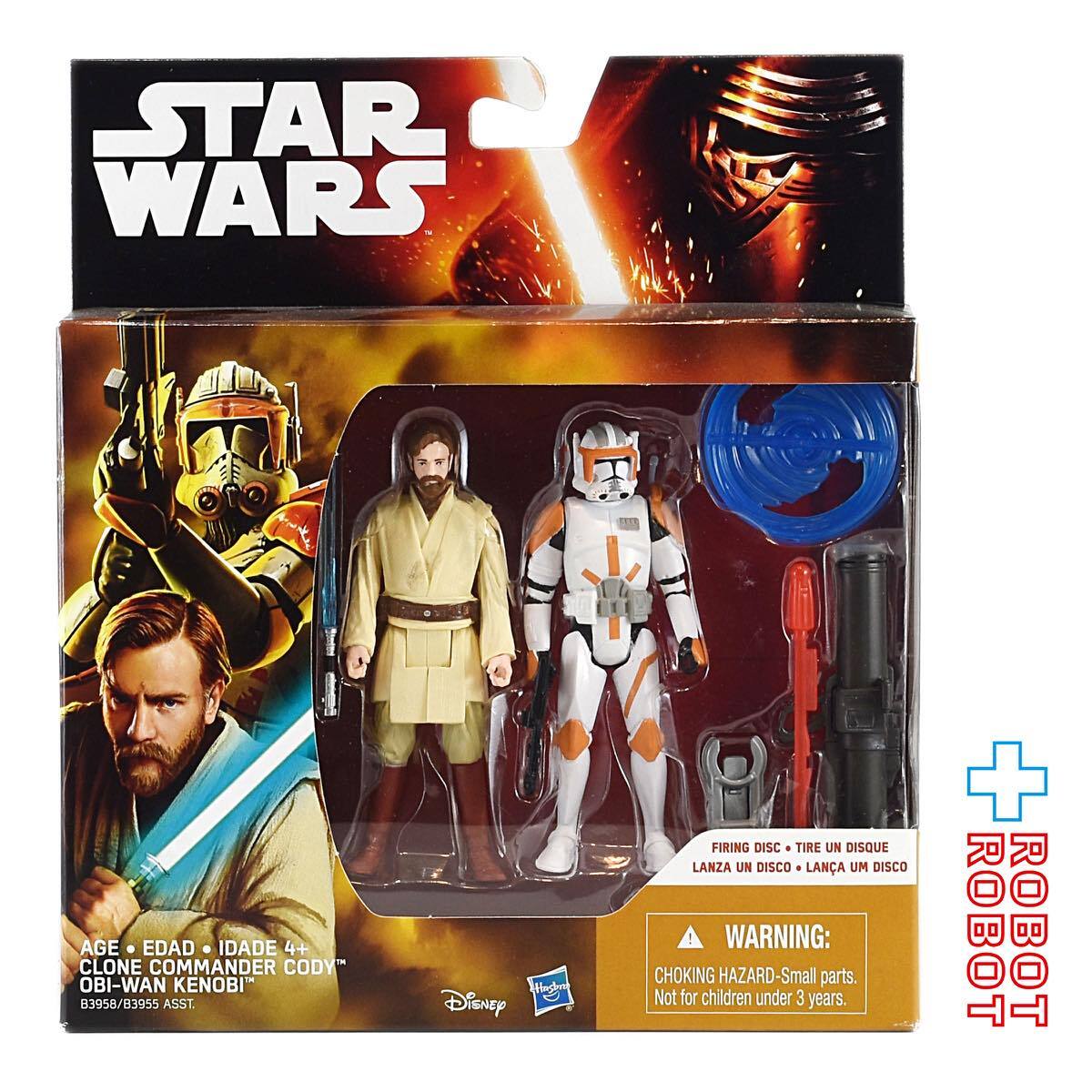 【新品未開封】スターウォーズ　クローンコマンダー　オビ=ワンケノービ スター・ウォーズ フォースの覚醒 クローンコマンダーコーディー オビ
