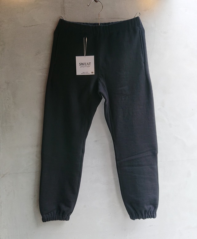 WASEW "TOUGH BRAIDED SWEAT PANTS" Black Color