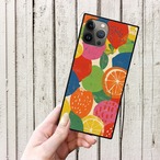 iPhoneケース フルーツ柄 北欧レトロポップ｜果物柄のレトロポップ NOR107