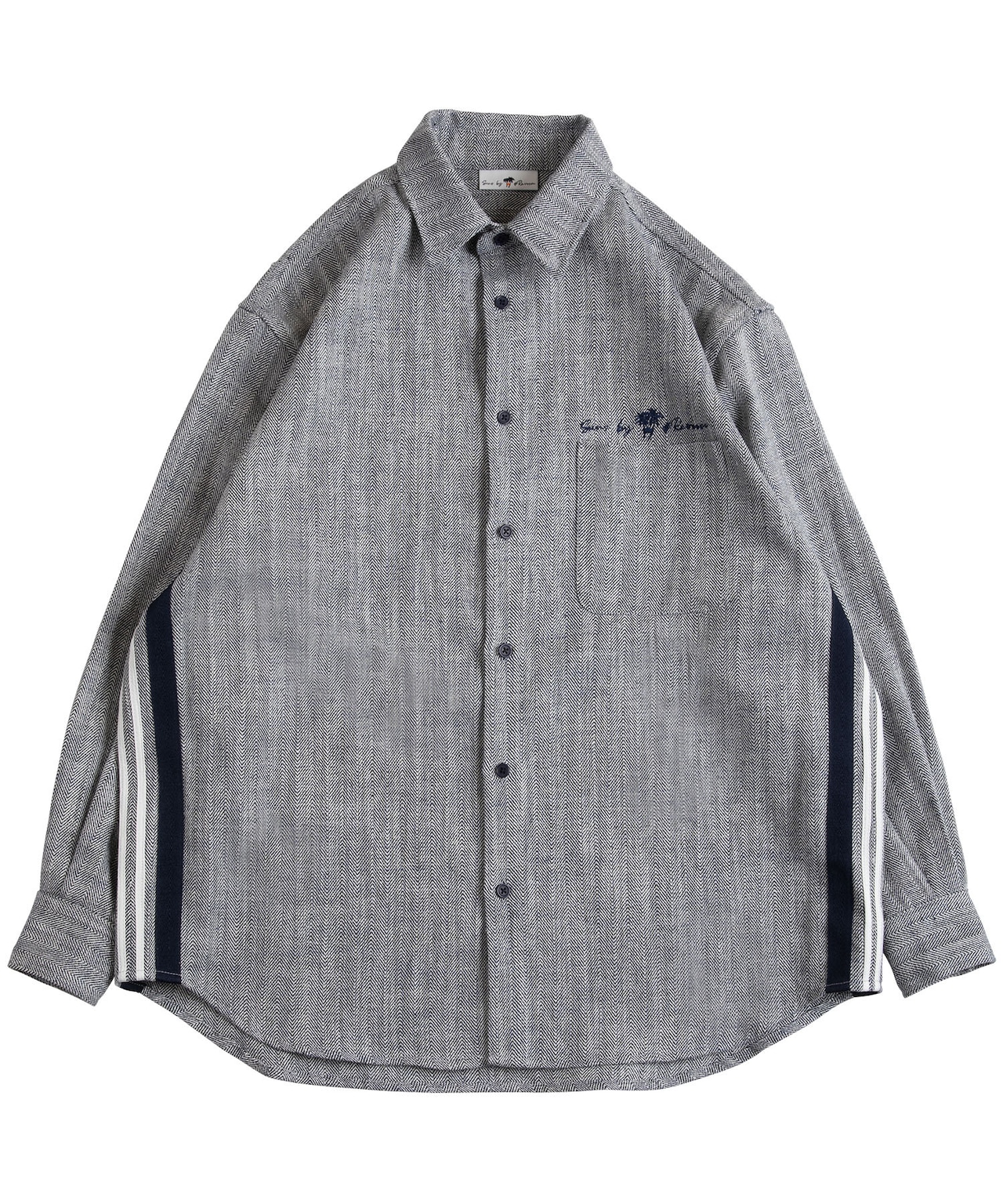 【SUNS】HERRINGBONE RESORT RELAX SHIRTS［RSS011］