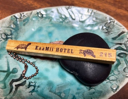 木製かーみーホテルキーホルダー