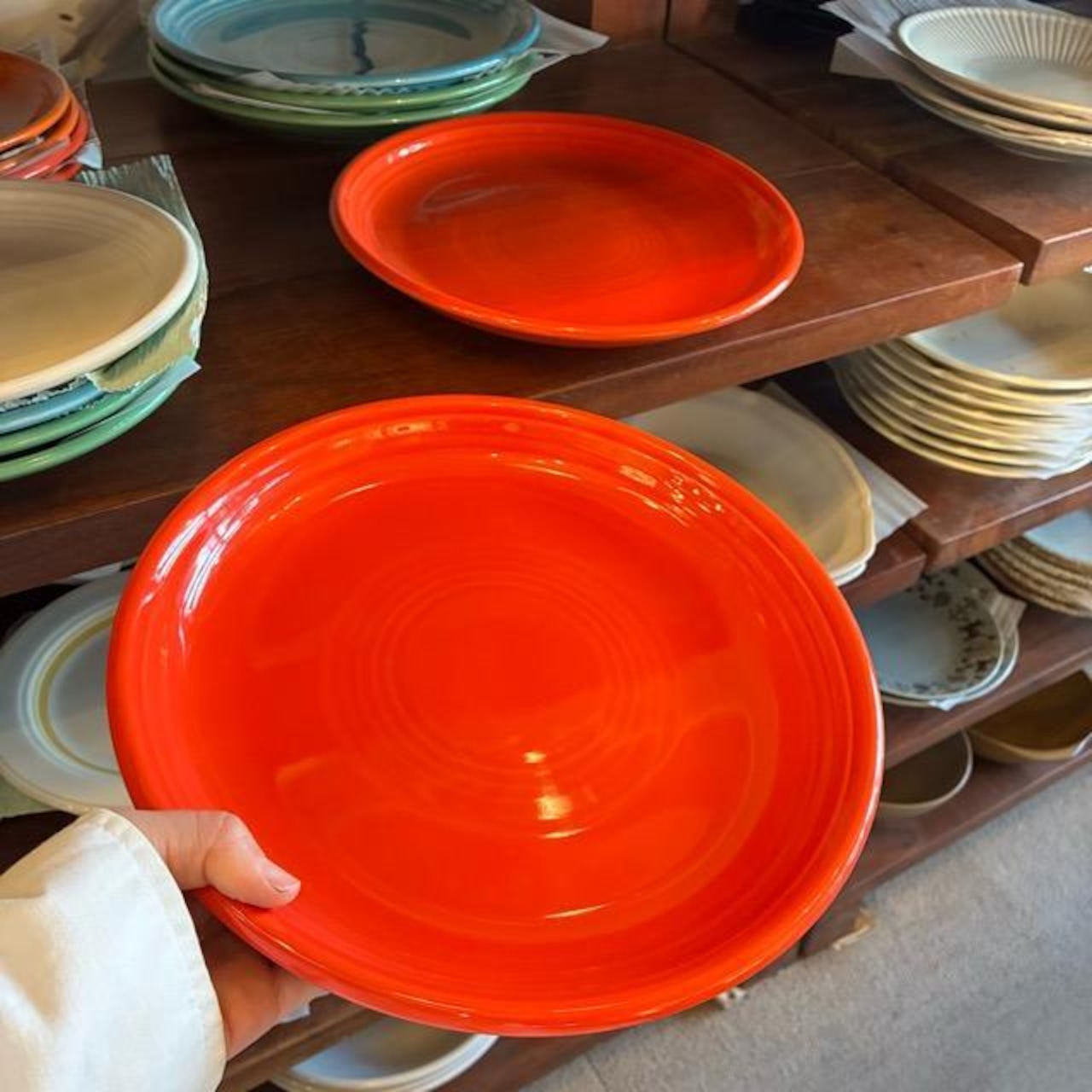 ORBIT Dinner plate 26cm 3color　オービット　ディナー皿　全3色　レッド　ブルー　グリーン　メインディッシュ　大皿　丸皿　電子レンジ　オーブン　食洗機