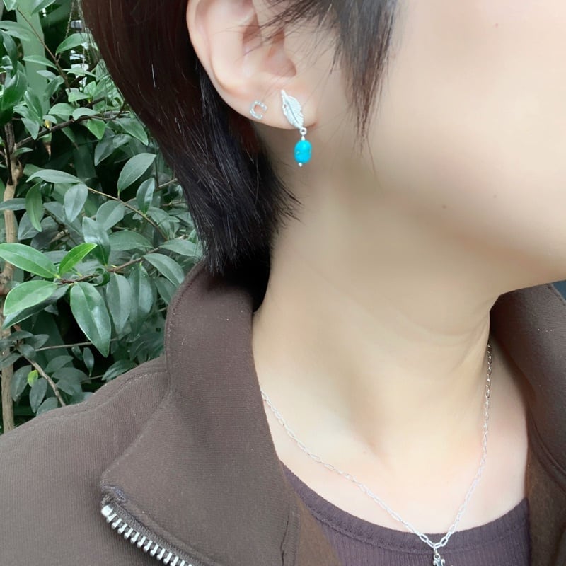 シルバー 馬蹄 スタッド ピアス 馬 蹄鉄 ホースシュー うま | 【公式