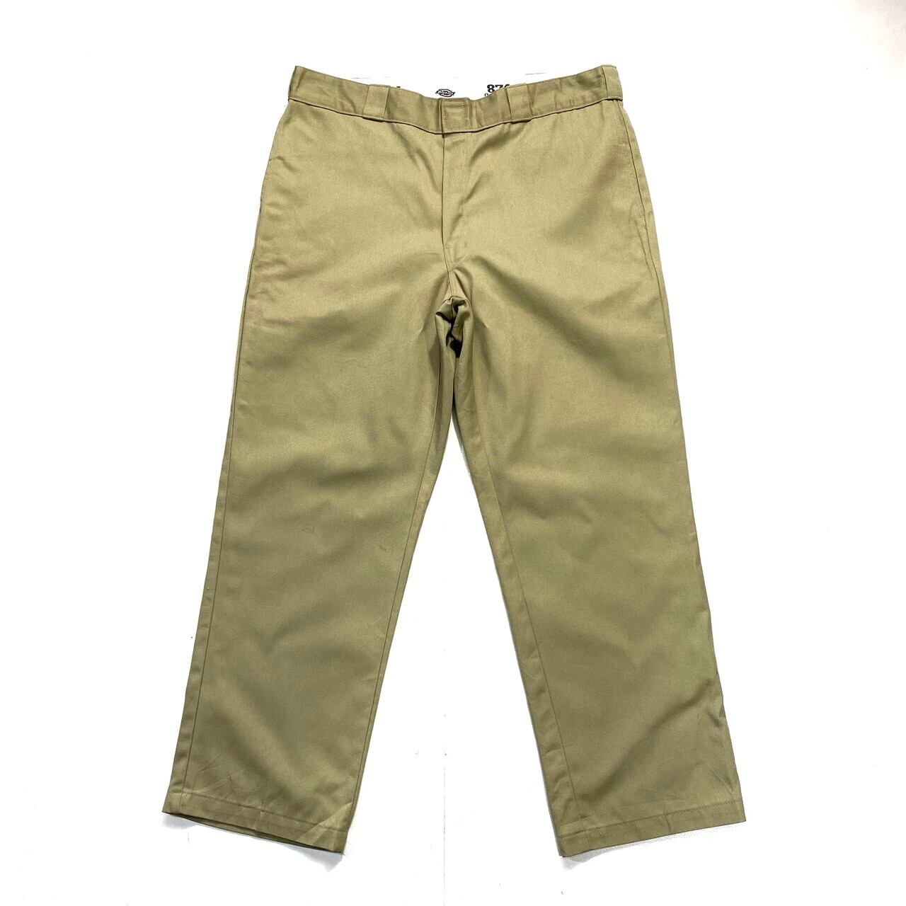 メキシコ製 DICKIES ディッキーズ 874 ワークパンツ カーキ38x29