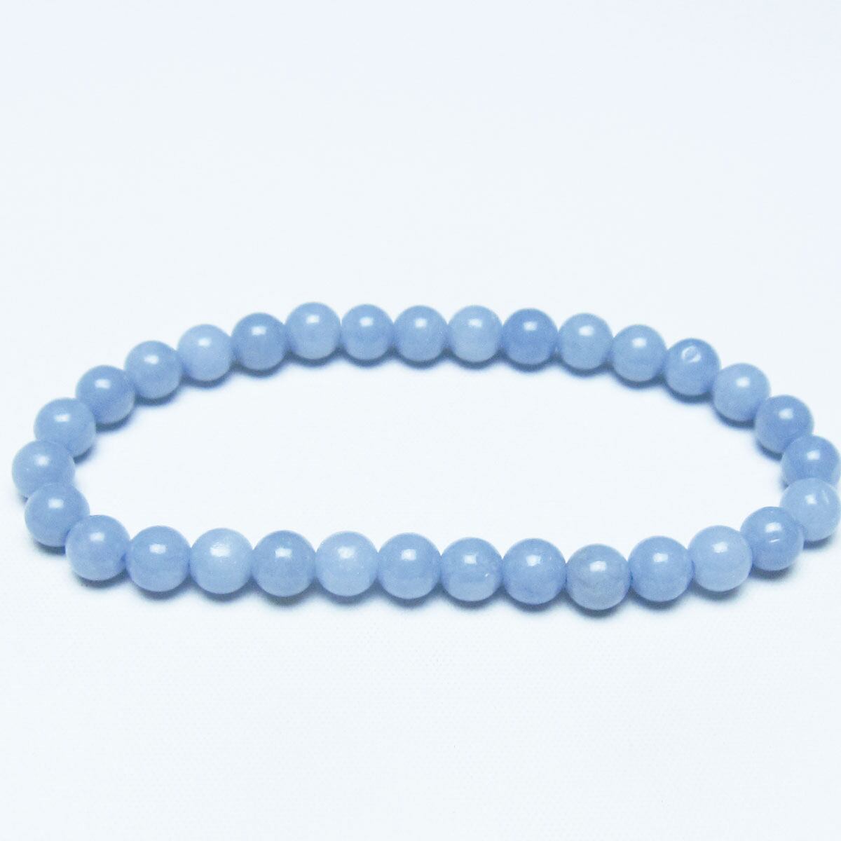 エンジェライト ブレスレット 6mm 一点物 メール便可 111-49480