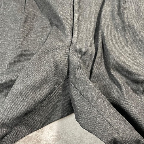90s YVES SAINT LAURENT black slacks 詳細写真7