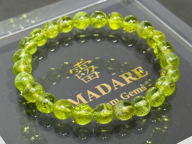 No.2336-1　【SSS】ペリドットブレスレット