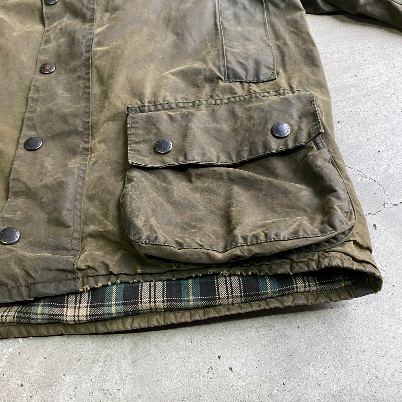 80～90年代 Barbour BEAUFORT ビューフォート 旧3ワラント