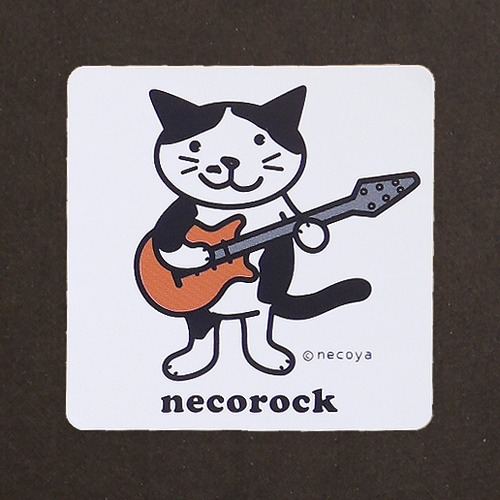 NECOROCK(ねこロック)シール[5枚入り]