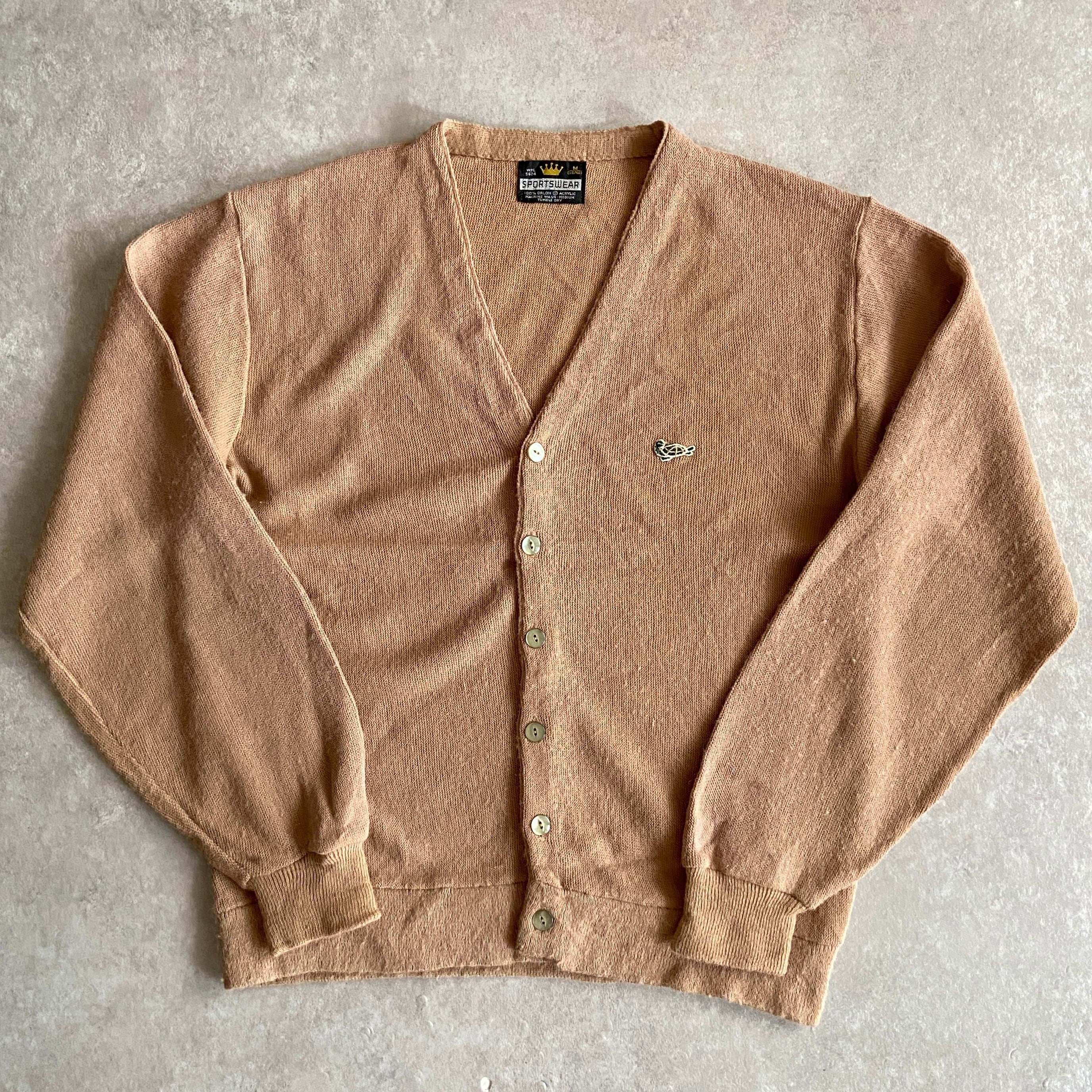 1980s Sportswear Cardigan M H761