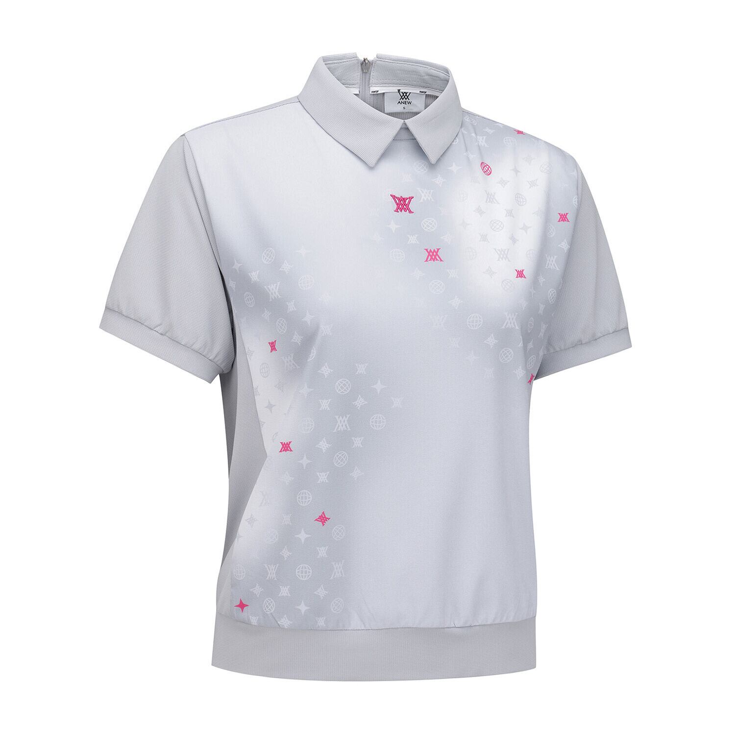 ANEW GOLF アニューゴルフ カーディガン ニット レディース ロゴ S