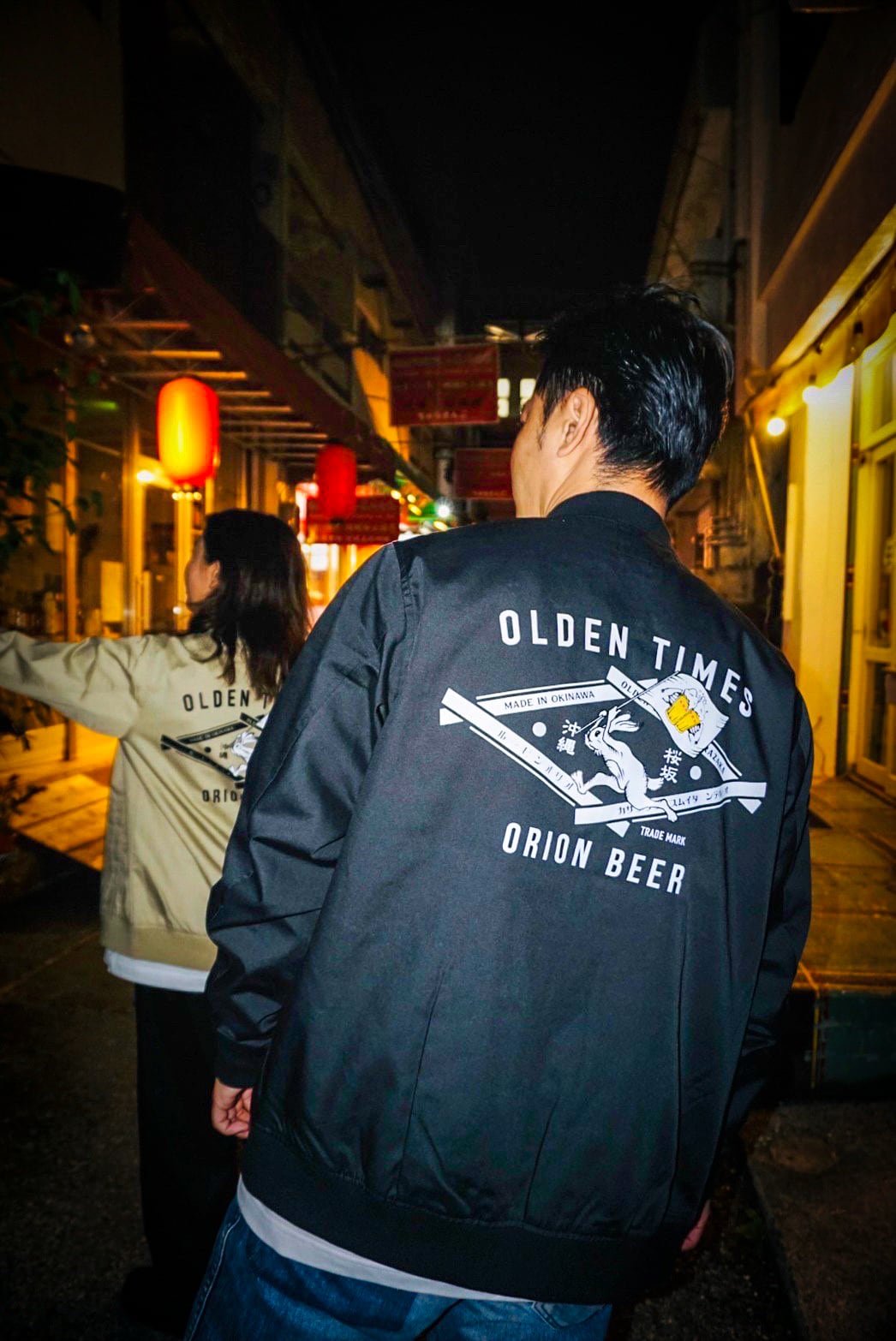 ORION×OLDENTIMES 那覇桜坂 T/C STADIUM JACKET