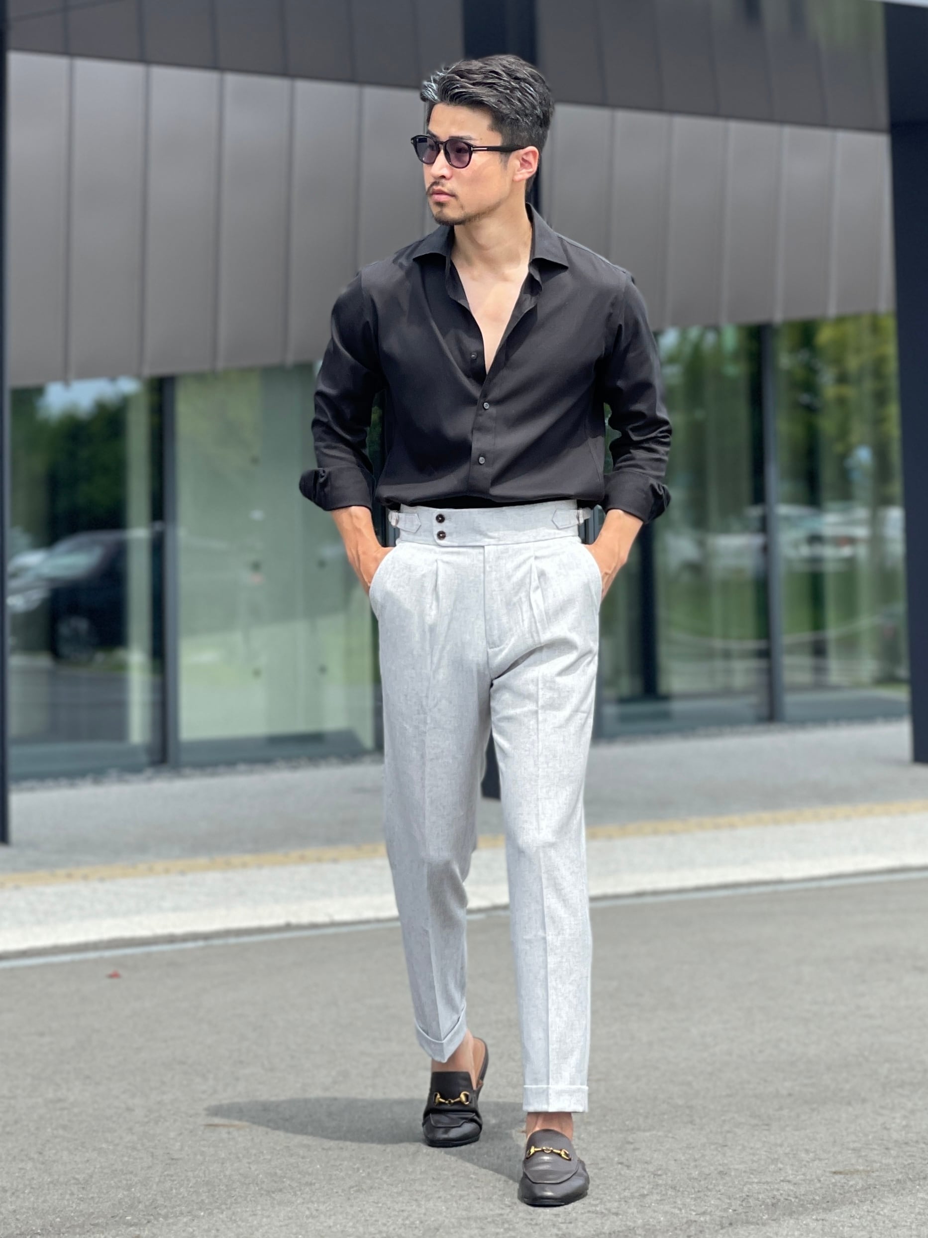 リネンブレンドスラックスパンツ LEPSIM｜リネンブレンドスラックスパンツ | Rakuten Fashion