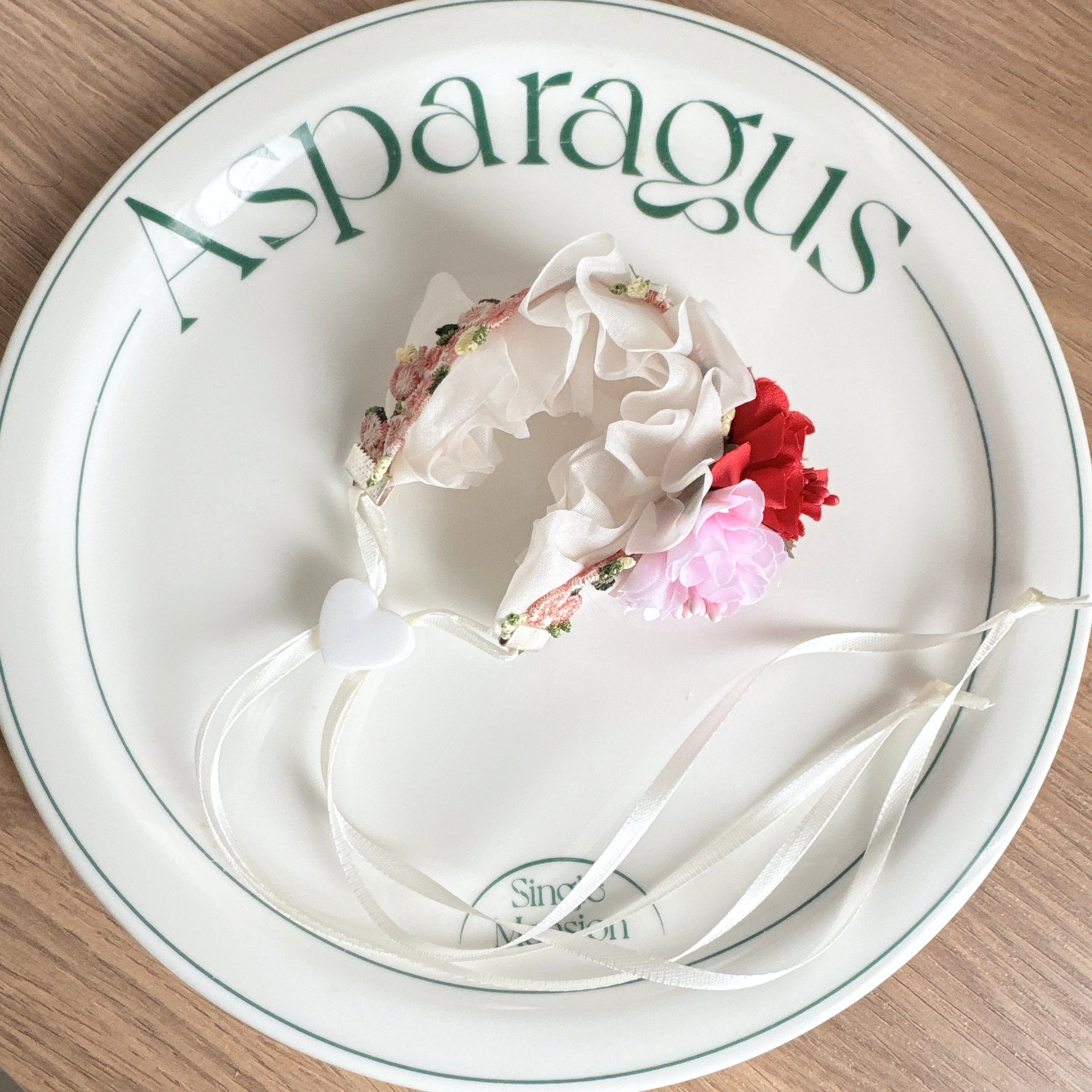 母の日フリフリカーネーションヘッドドレス