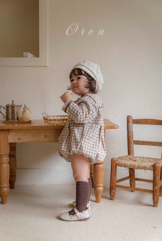 即納⌇oren / ( bebe ) Brunette mini check suit