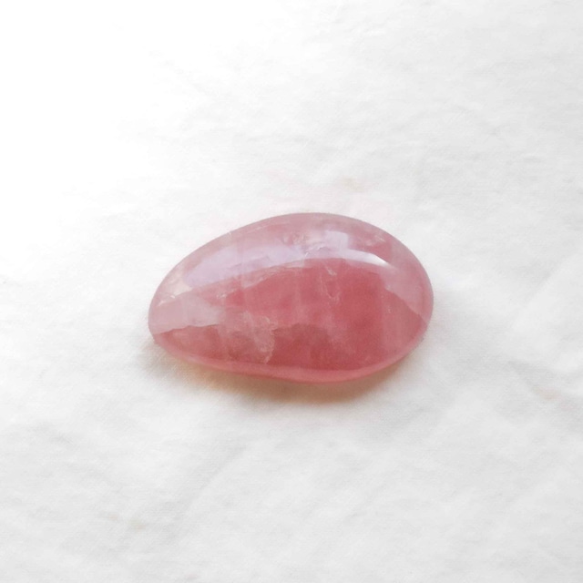 ローズクォーツ｜パームストーン 4100｜Rose Quartz Palm Stone