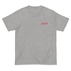 【全5色】Mitsuboshi Logo Tee (Red Logo)