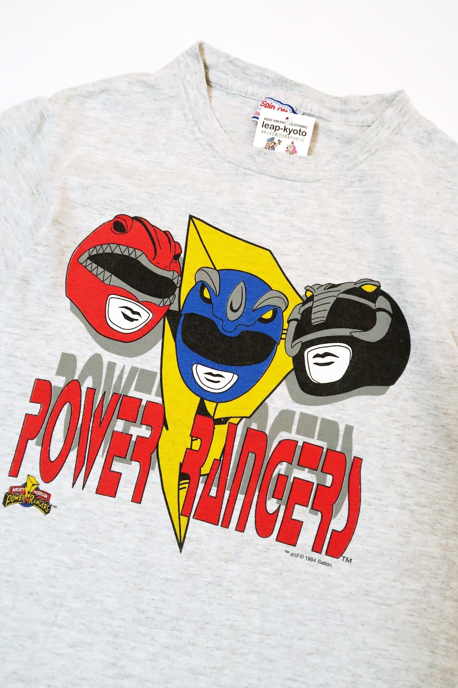 【150cm】VINTAGE90’s パワーレンジャー プリントTシャツ【3400】 | leap-kyoto powered by BASE