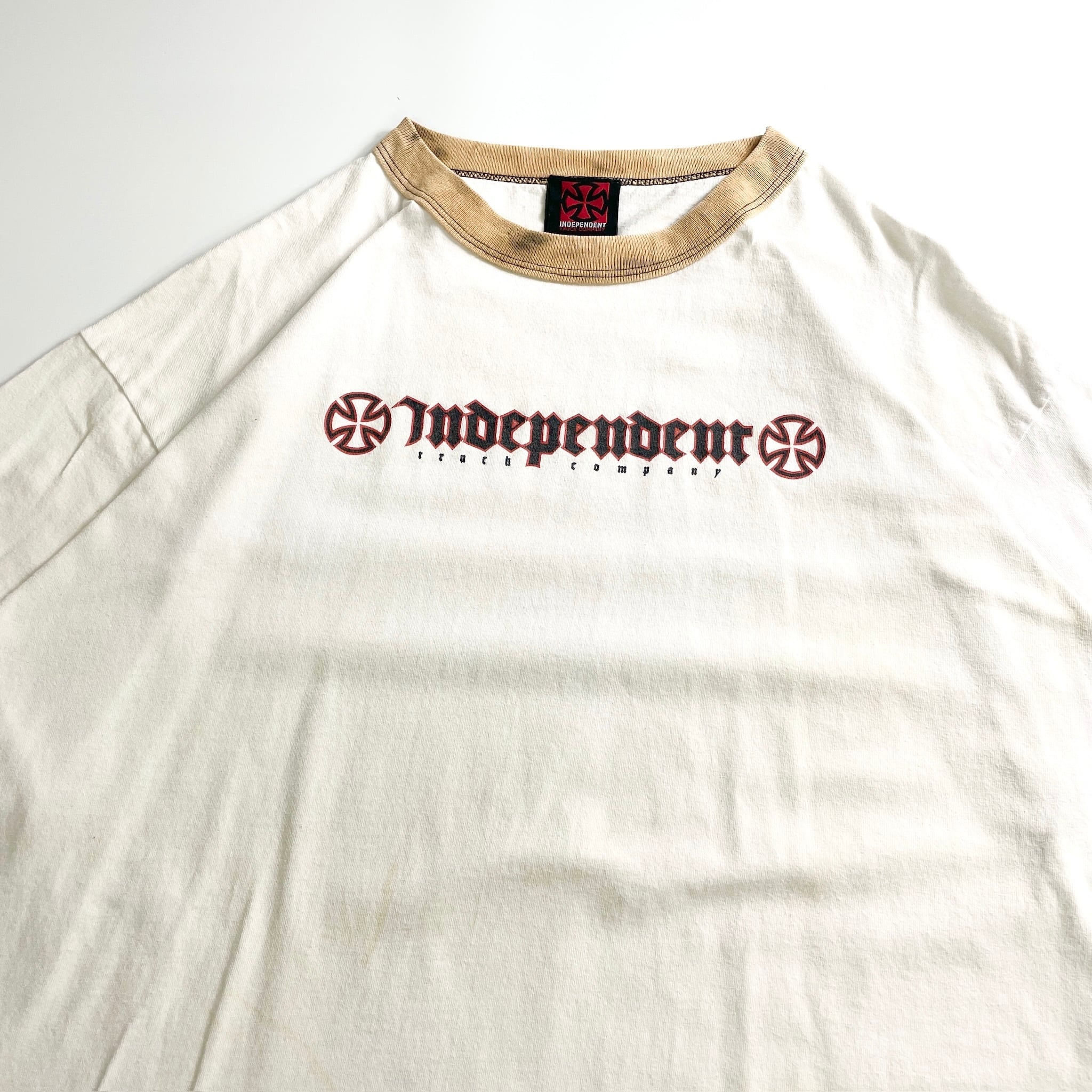 00s Independent Ringer Logo T-Shirt