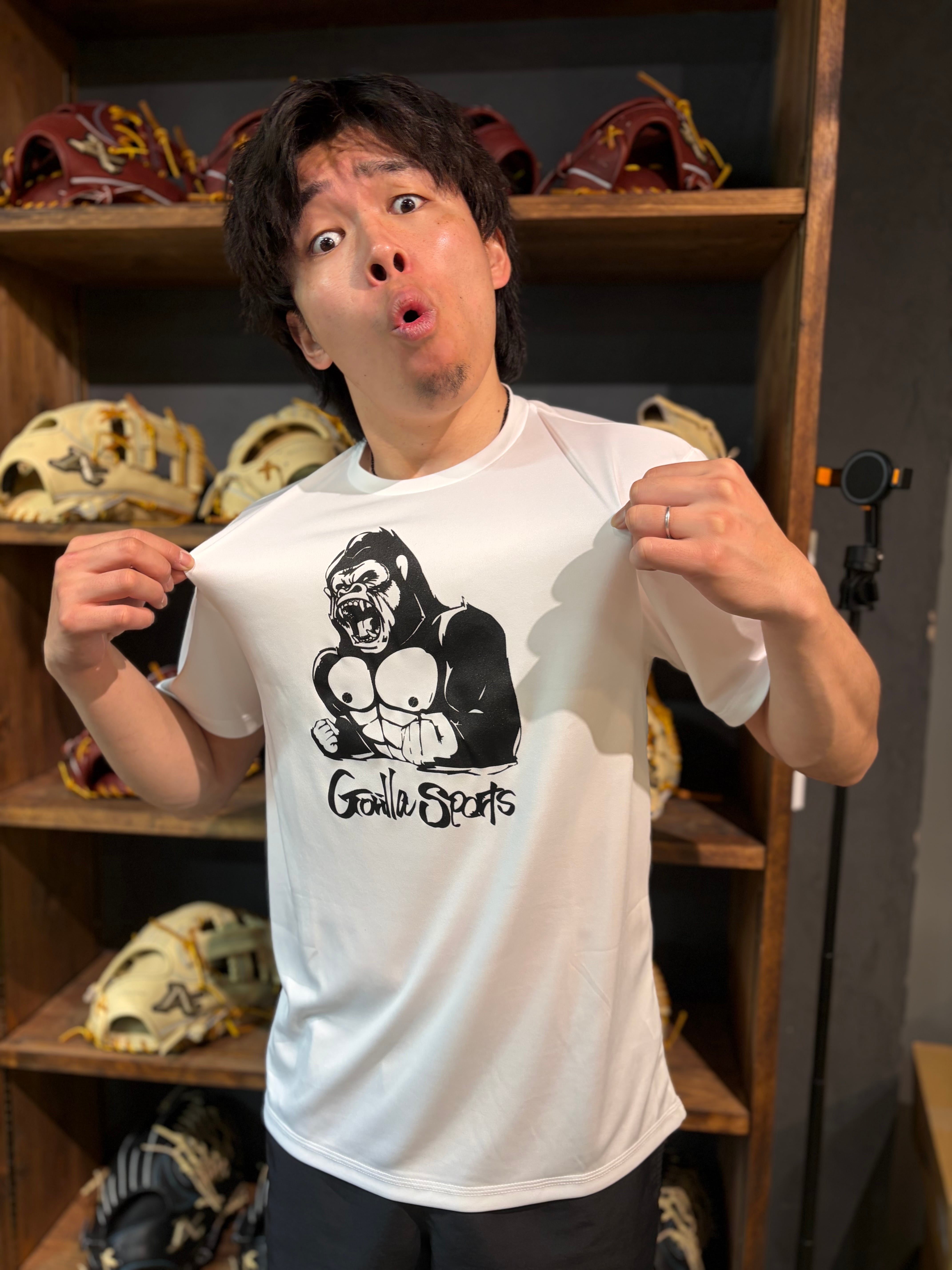 超大人気】ファイトゴリラTシャツ | 野球専門店 GorillaSports商店