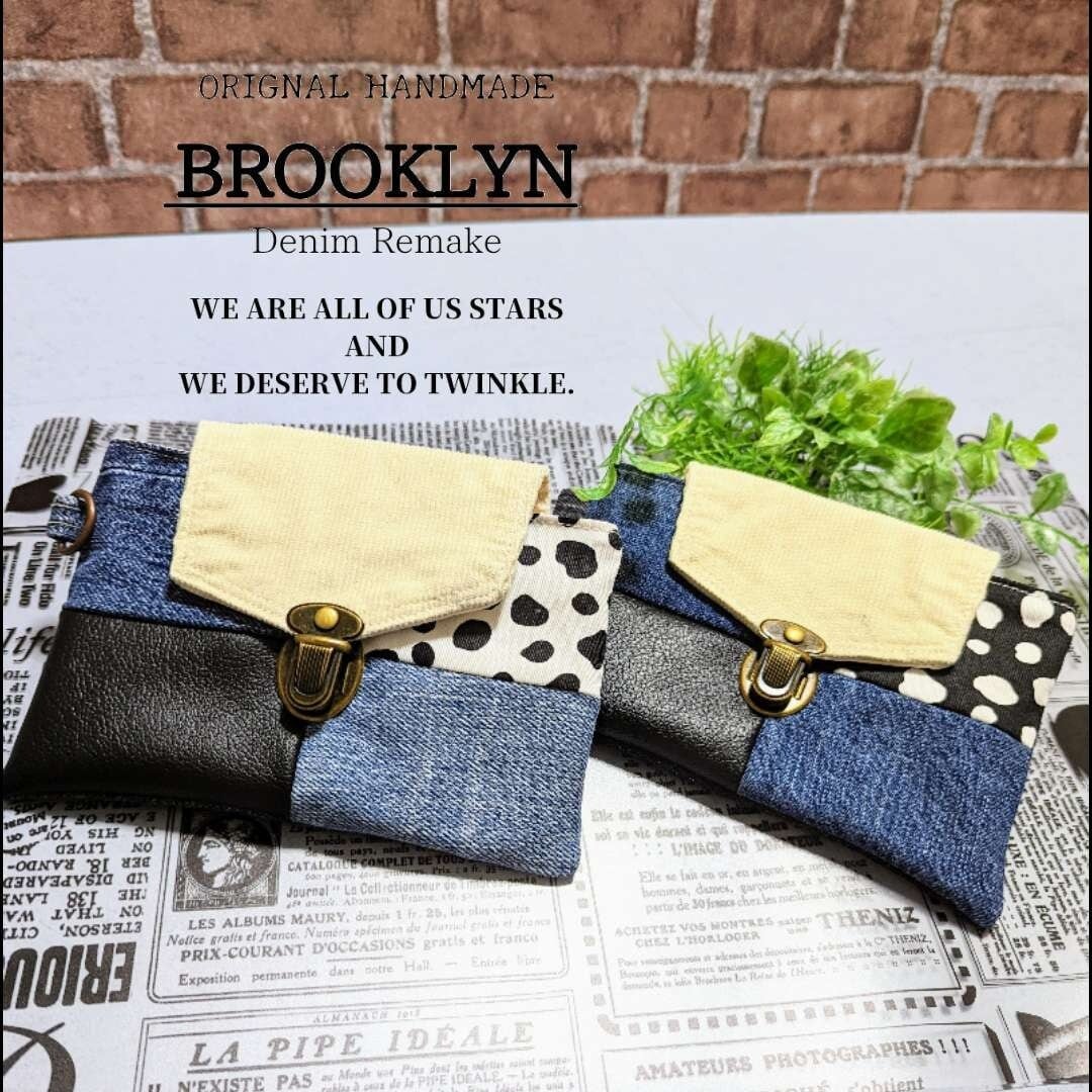 蓋付きパッチワークポーチ*** | BROOKLYN---ブルックリン