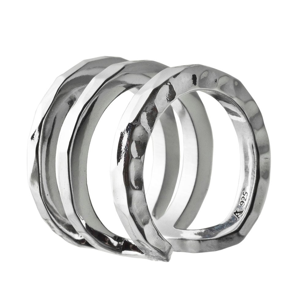 Elenore Jewelry×ARTEMIS KINGS トリプルカフリング シルバーリング 9