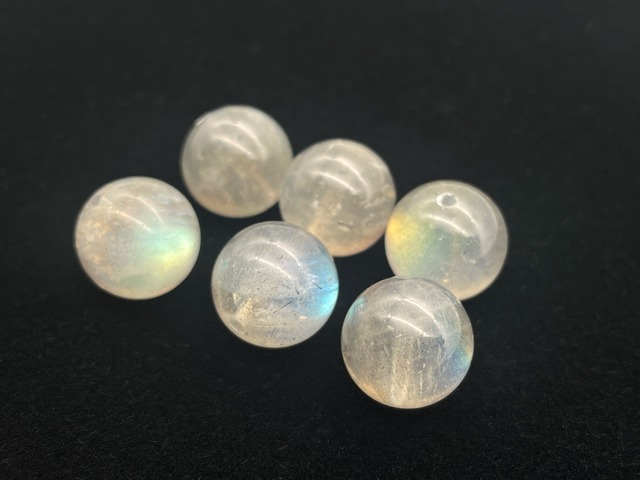 ハンドメイドビーズ素材セット（ラブラドライト）